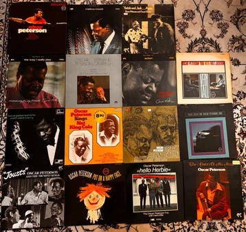 Oscar Peterson - Collection of 15 Jazz Albums (17 LPs) -, Cd's en Dvd's, Vinyl Singles, Nieuw in verpakking