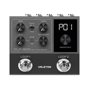 Valeton VLP-200 Multi-Track Looper Pedaal 24-bit Stereo met, Ophalen of Verzenden, Nieuw
