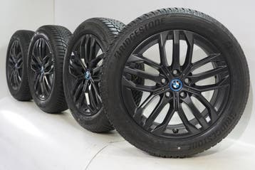 BMW X1 iX1 U11 BEV X2 iX2 U10 879 18 inch velgen Bridgestone, 18 inch, Gebruikt, Velg(en), Winterbanden