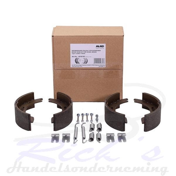 Remschoenset Origineel BPW 2005-7 RASK 200x50 mm, Auto diversen, Aanhangwagen-onderdelen, Nieuw, Ophalen of Verzenden