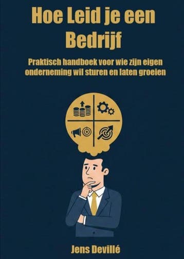 9789465386539 Hoe Leid je een Bedrijf Jens Deville, Verzenden, Nieuw, Jens Deville