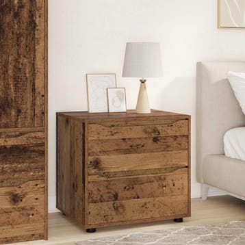 vidaXL Opbergkast 60 x 48 x 57 cm Bewerkt hout Oud Hout, Verzenden, Nieuw