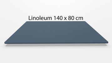 Linoleum blad, 140x80cm, Overige plaatsen, Ophalen of Verzenden, Nieuw in verpakking, Bureau