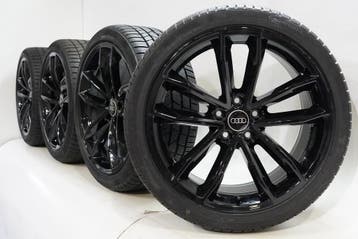 Audi A5 S5 B9 19 inch velgen Continental Winterbanden Origin, Auto-onderdelen, Banden en Velgen, 19 inch, Gebruikt, Velg(en), Winterbanden