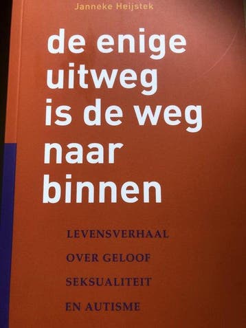 De enige uitweg is naar binnen - Janneke Heijstek, Verzenden, Zo goed als nieuw, Janneke Heijstek
