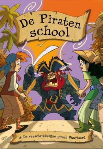 De verschrikkelijke piraat vuurbaard / De piratenschool, Verzenden, Gelezen, Steve Stevenson