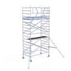 Rolsteiger Original 135x250 6,2m werkhoogte tegen de gevel, Verzenden, Nieuw, Rolsteiger of Kamersteiger, 5 meter of hoger