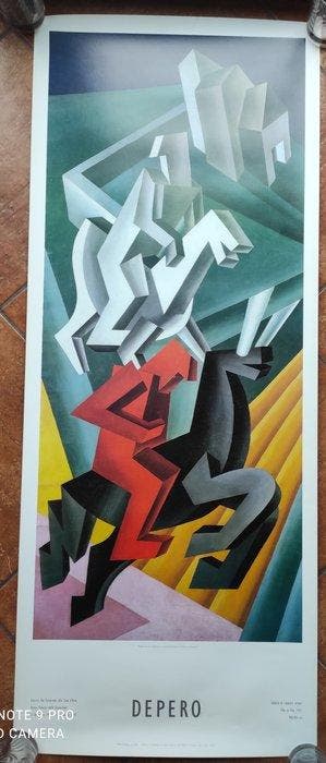 after Depero - Lem art group - Solidità di cavalieri erranti