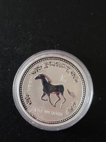 Australië. 1 Dollar 2002, Luna I, 1 Oz (Zonder minimumprijs)