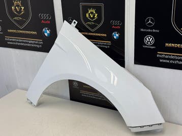 Ford Focus Station spatbord/voorscherm rechts bj.2014 wit, Gebruikt, Rechts, BMW, Spatbord