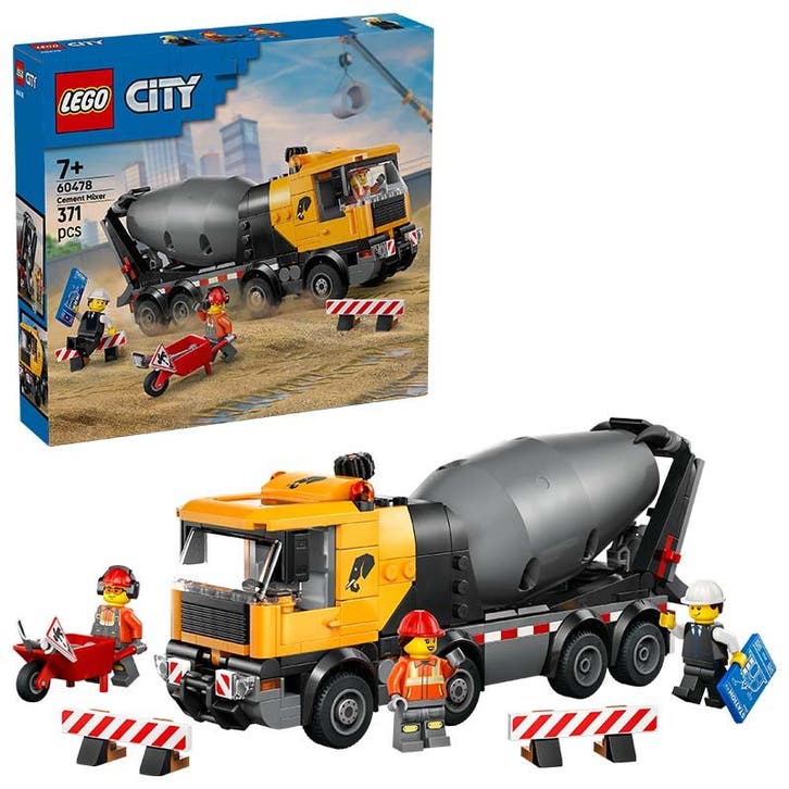 LEGO City - Cement Mixer 60478, Kinderen en Baby's, Speelgoed | Duplo en Lego, Ophalen of Verzenden