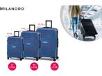 Milanoro Kofferset - 3-delig - Lichtgewicht Polypropyleen, Sieraden, Tassen en Uiterlijk, Koffers, Verzenden, Nieuw