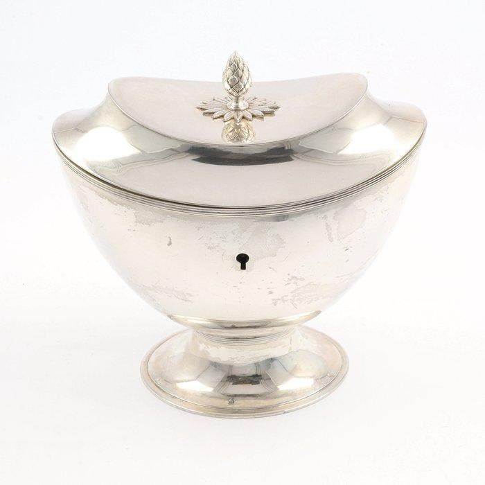 Vos & Schoorl - Doos - .934 zilver, Antiek en Kunst, Antiek | Goud en Zilver