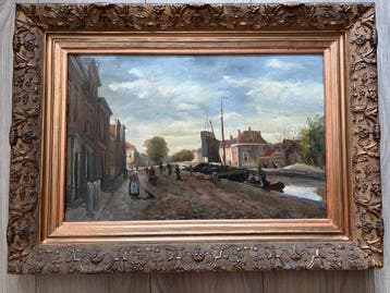 Anton Dirckx (1878 - 1927) - Havengezicht