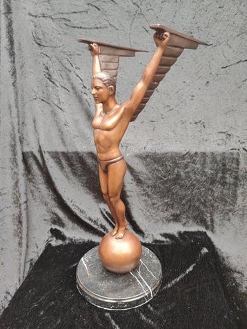 Beeld, Icarus - 50 cm - Brons