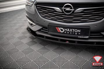 Maxton Design Insignia B 2017+ Frontspoiler splitter Zwart h, Ophalen, Voor, Opel, Nieuw