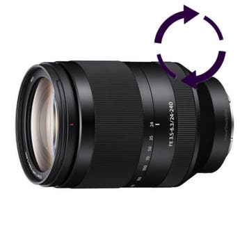 Sony FE 24-240mm f/3.5-6.3 OSS objectief (SEL24240.SYX) -, Verzenden, Gebruikt, Sony