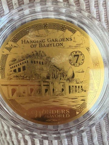 Salomonseilanden. 10 Dollars 2023 Hanging Garden of Babylon