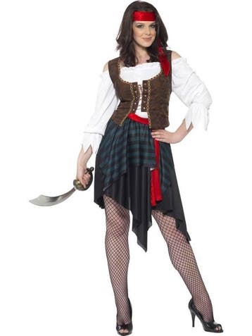 Piraten dames verkleedkostuum, Ophalen of Verzenden, Nieuw