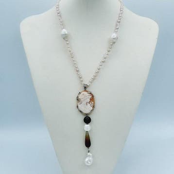 Zonder minimumprijs - Ketting met hanger Zilver, Sieraden, Tassen en Uiterlijk, Antieke sieraden