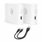 Wandlamp Binnen Set van 2 - Oplaadbaar - Bewegingssensor, Verzenden, Nieuw, Kunststof, Kastverlichting, wandverlichting, nachtlampje