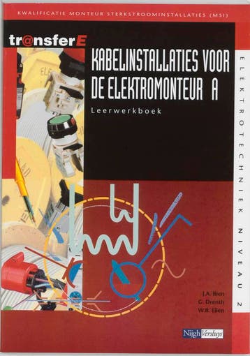 Kabelinstallaties voor de elektromonteur A dee 9789042507326, Zo goed als nieuw