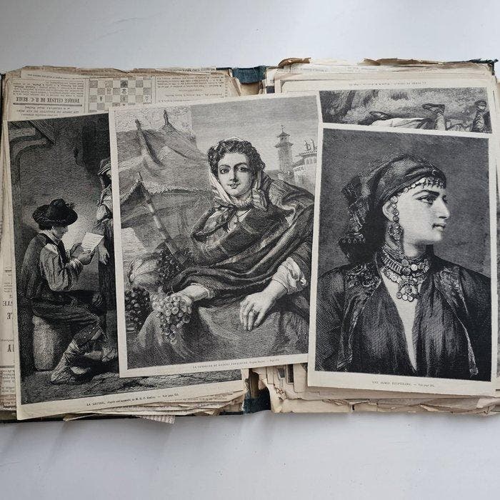 Frans geïllustreerd tijdschrift - tijdschrift - 1866, Antiek en Kunst, Curiosa en Brocante