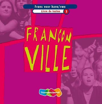 Livre de textes 3 Havo vwo Franconville 9789006180381, Verzenden, Zo goed als nieuw