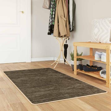 vidaXL Vloerkleedloper MARSA Bosgroen 100 x 200 cm Polyester, Verzenden, Nieuw