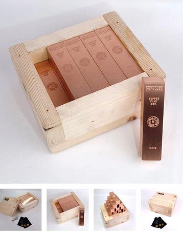 10 kilogrammes - Koper .999 - Copper - Fonderie Heracles -