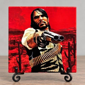 Tegel - Red Dead Redemption (2010) – John Marston – Verhoogd, Nieuw