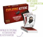 Exploding Kittens Originele Editie - Kaartspel vol spanning, Hobby en Vrije tijd, Gezelschapsspellen | Kaartspellen, Ophalen of Verzenden