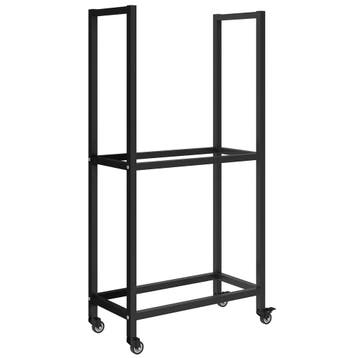 TRUUSK Brandhoutrek voor Binnen - Staal - 60 x 30 x 119cm -, Verzenden, Nieuw