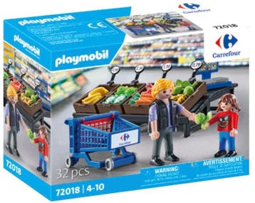 Playmobil Carrefour Primeur Groente- en Fruitafdeling Speels, Verzenden, Nieuw