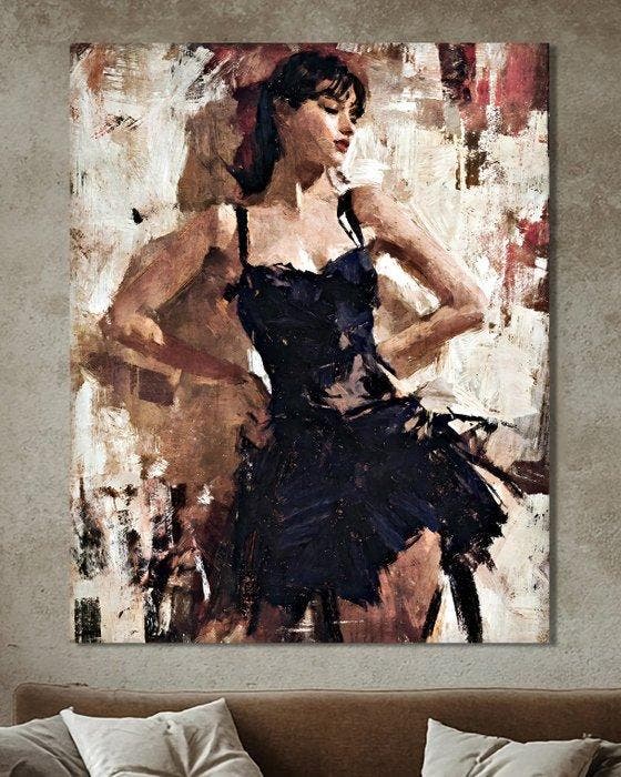 Wysocky John - The Pose - XL, Antiek en Kunst, Kunst | Designobjecten