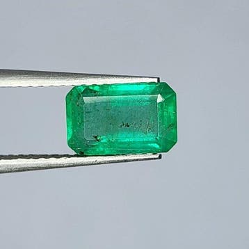 1 pcs Groen Smaragd - 1.52 ct - International Gemological, Sieraden, Tassen en Uiterlijk, Edelstenen, Nieuw