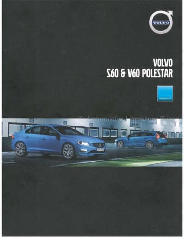 2016 VOLVO S60 | V60 POLESTAR BROCHURE NEDERLANDS, Nieuw, Volvo, Author