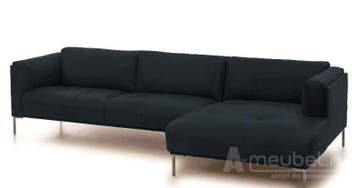 Loungebank Bern - loungebanken - Antraciet, Nieuw, Leer