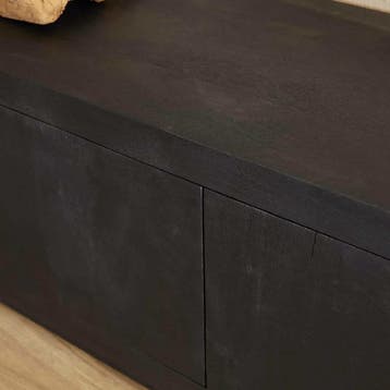 Tv meubel Brussel Black | 150 cm | Starfurn, Ophalen of Verzenden, Nieuw