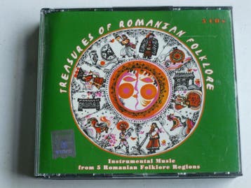 Treasures of Romanian Folklore - Instrumental Music (5 CD), Ophalen of Verzenden, Zo goed als nieuw