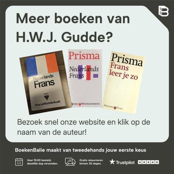 Prisma pocketwoordenboeken Nederlands-Frans / Prisma, Boeken, Woordenboeken, Verzenden, Gelezen, H.W.J. Gudde