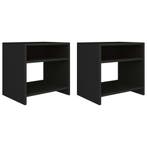 Slaapkamer kastjes zwart | 52% Korting op set, Gebruikt, Minder dan 45 cm, Ophalen of Verzenden, Minder dan 55 cm
