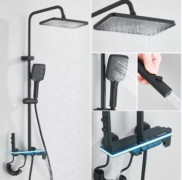 Inbouw Douche Set met LCD Display en Temperatuurregeling, Verzenden, Nieuw