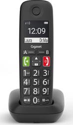 Gigaset E290E - Single Senioren DECT telefoon - Zwart, Telecommunicatie, Vaste telefoons | Handsets en Draadloos, Verzenden, Nieuw