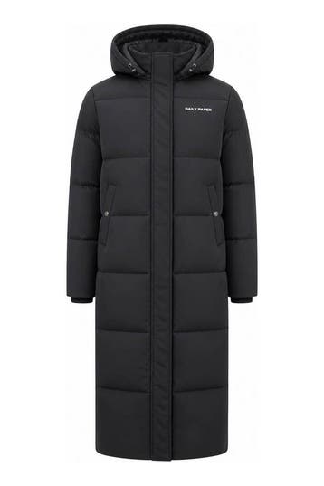 Daily Paper Jas in maat S Zwart, Kleding | Dames, Jassen | Winter, Daily Paper, Verzenden, Zo goed als nieuw, Zwart