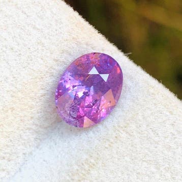 Zonder minimumprijs - 1 pcs Roze, Paars Saffier - 2.08 ct -, Nieuw