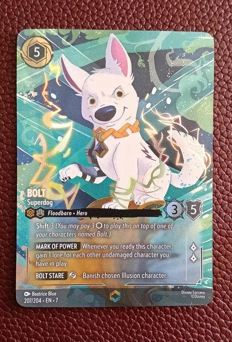 lorcana bolt cards 007-207 Bolt - Superdog Lorcana Card