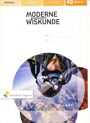Moderne Wiskunde 12e editie Werkboek 4B VMBO-GT 978900188531, Boeken, Schoolboeken, Verzenden, Nieuw