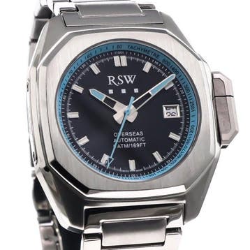 RSW - Overseas Swiss Automatic Watch - RSWA158-SS-9A -, Nieuw