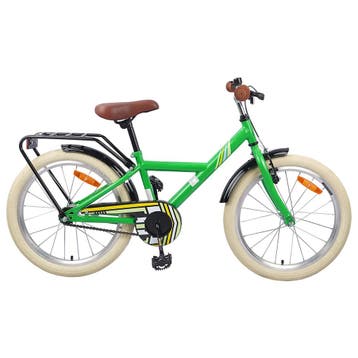 vidaXL Kinderfiets 24 Inch voor 8-12 jaar oud Groen, Verzenden, Nieuw